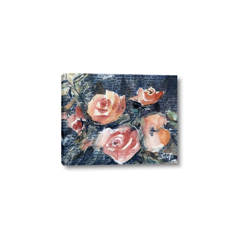 Picture of Love Letter Floral _GroupedProduct_Rectangle_Landscape_Canvas_