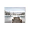 Picture of River After the Snowfall _GroupedProduct_Rectangle_Landscape_Canvas_