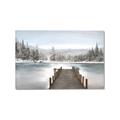 Picture of River After the Snowfall _GroupedProduct_Rectangle_Landscape_Canvas_