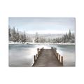 Picture of River After the Snowfall _GroupedProduct_Rectangle_Landscape_Canvas_