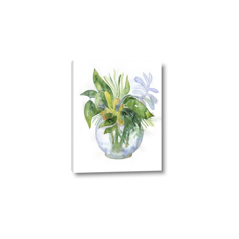 Picture of Green Vase I  _GroupedProduct_Rectangle_Portrait_Canvas_