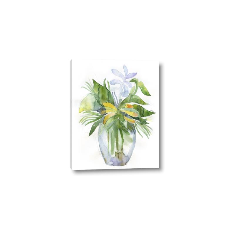Picture of Green Vase II  _GroupedProduct_Rectangle_Portrait_Canvas_