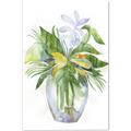 Picture of Green Vase II  _GroupedProduct_Rectangle_Portrait_Canvas_