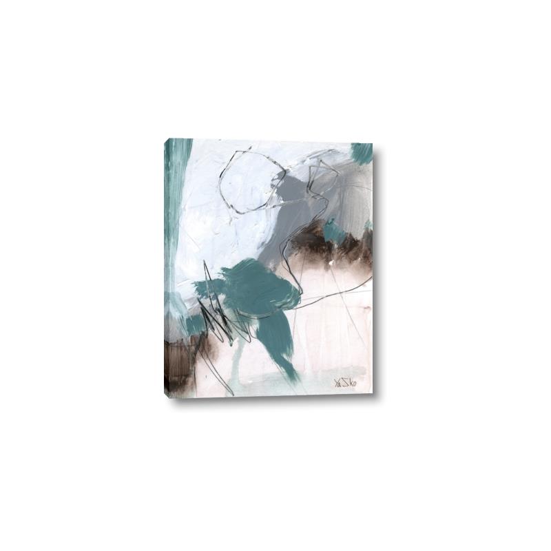 Picture of Seattle Green II  _GroupedProduct_Rectangle_Portrait_Canvas_