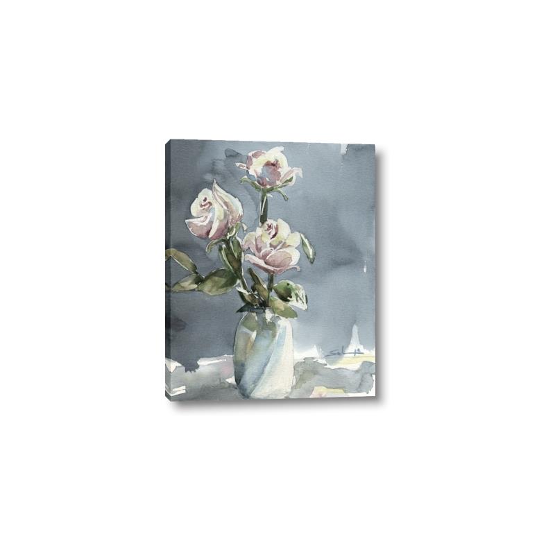 Picture of Rose Bottle II  _GroupedProduct_Rectangle_Portrait_Canvas_