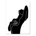 Picture of Hold a Pose I _GroupedProduct_Rectangle_Portrait_Canvas_