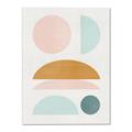 Picture of Pastel Modern II  _GroupedProduct_Rectangle_Portrait_Canvas_