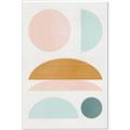 Picture of Pastel Modern II  _GroupedProduct_Rectangle_Portrait_Canvas_
