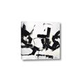 Picture of Black Abstract with Fine Line _GroupedProduct_Square_Canvas_