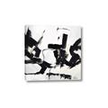 Picture of Black Abstract with Fine Line _GroupedProduct_Square_Canvas_