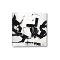 Picture of Black Abstract with Fine Line _GroupedProduct_Square_Canvas_