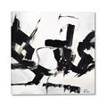 Picture of Black Abstract with Fine Line _GroupedProduct_Square_Canvas_
