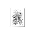 Picture of Sketched Flower I _GroupedProduct_Rectangle_Portrait_Canvas_