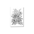 Picture of Sketched Flower I _GroupedProduct_Rectangle_Portrait_Canvas_