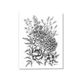 Picture of Sketched Flower II  _GroupedProduct_Rectangle_Portrait_Canvas_