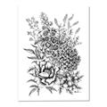 Picture of Sketched Flower II  _GroupedProduct_Rectangle_Portrait_Canvas_