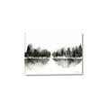 Picture of Misty Forest Black  _GroupedProduct_Rectangle_Landscape_Canvas_