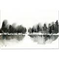 Picture of Misty Forest Black  _GroupedProduct_Rectangle_Landscape_Canvas_