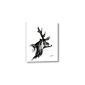 Picture of Sketched Deer side  _GroupedProduct_Rectangle_Portrait_Canvas_