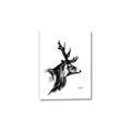 Picture of Sketched Deer side  _GroupedProduct_Rectangle_Portrait_Canvas_