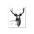 Picture of Sketched Deer  _GroupedProduct_Rectangle_Portrait_Canvas_