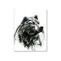 Picture of Sketched Bear _GroupedProduct_Rectangle_Portrait_Canvas_