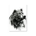 Picture of Sketched Bear _GroupedProduct_Rectangle_Portrait_Canvas_