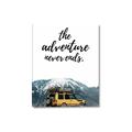 Picture of The Adventure Never Ends _GroupedProduct_Rectangle_Portrait_Photography _GroupedProduct_Rectangle_Portrait_Canvas_