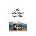 Picture of The Adventure Never Ends _GroupedProduct_Rectangle_Portrait_Photography _GroupedProduct_Rectangle_Portrait_Canvas_
