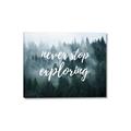 Picture of Never Stop Exploring _GroupedProduct_Rectangle_Landscape_Photography _GroupedProduct_Rectangle_Landscape_Canvas_