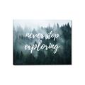 Picture of Never Stop Exploring _GroupedProduct_Rectangle_Landscape_Photography _GroupedProduct_Rectangle_Landscape_Canvas_