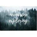 Picture of Never Stop Exploring _GroupedProduct_Rectangle_Landscape_Photography _GroupedProduct_Rectangle_Landscape_Canvas_