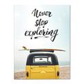 Picture of Never Stop Exploring Van _GroupedProduct_Rectangle_Portrait_Photography _GroupedProduct_Rectangle_Portrait_Canvas_