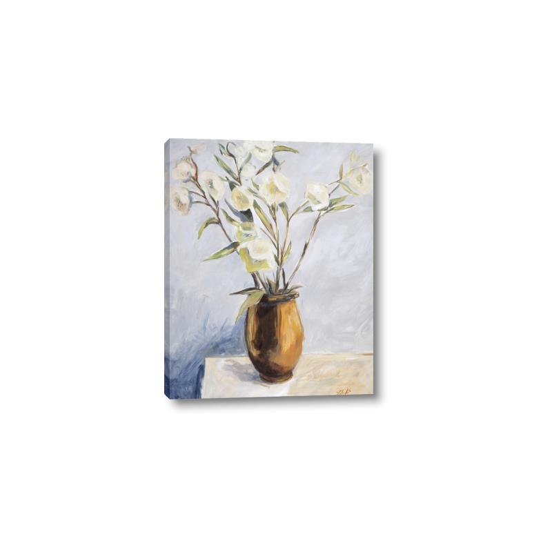 Picture of Copper Floral Pot _GroupedProduct_Rectangle_Portrait_Canvas_