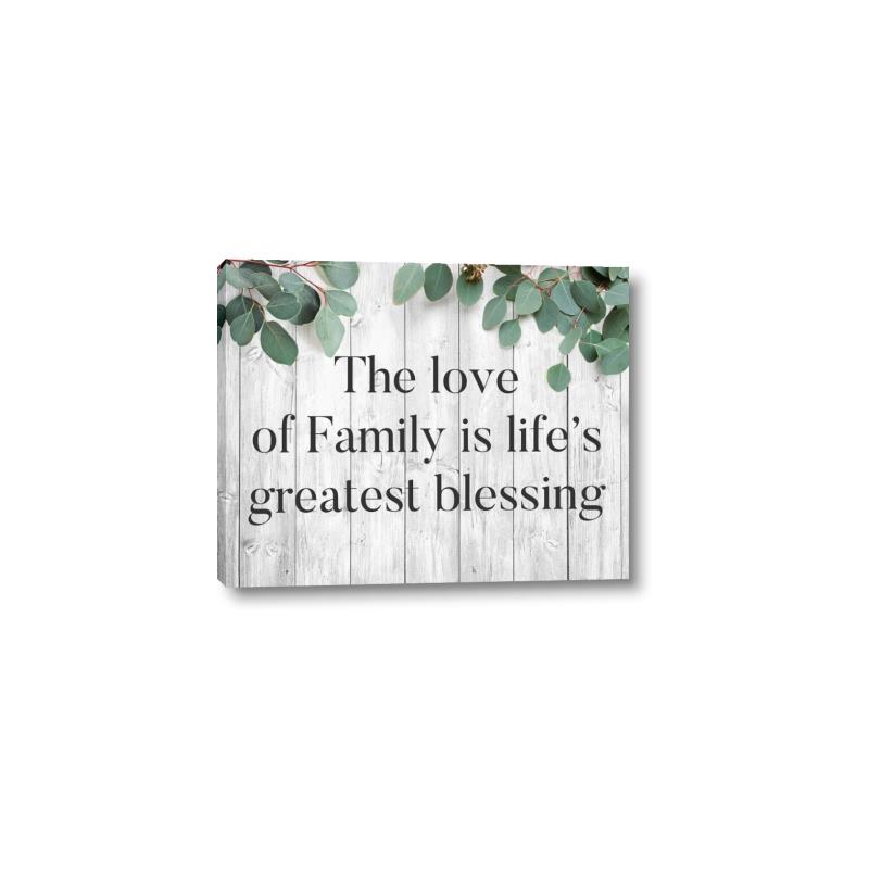 Picture of Family is life _GroupedProduct_Rectangle_Landscape_Canvas_