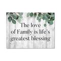 Picture of Family is life _GroupedProduct_Rectangle_Landscape_Canvas_