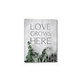 Picture of Love grows here _GroupedProduct_Rectangle_Portrait_Canvas_