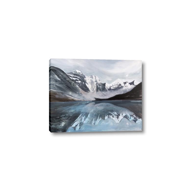 Picture of Snowy mountains _GroupedProduct_Rectangle_Landscape_Canvas_