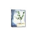 Picture of Green leaves  Pot _GroupedProduct_Rectangle_Portrait_Canvas_