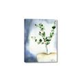 Picture of Green leaves  Pot _GroupedProduct_Rectangle_Portrait_Canvas_