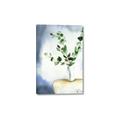 Picture of Green leaves  Pot _GroupedProduct_Rectangle_Portrait_Canvas_