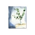 Picture of Green leaves  Pot _GroupedProduct_Rectangle_Portrait_Canvas_