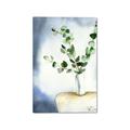 Picture of Green leaves  Pot _GroupedProduct_Rectangle_Portrait_Canvas_