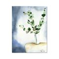 Picture of Green leaves  Pot _GroupedProduct_Rectangle_Portrait_Canvas_