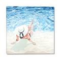 Picture of Wading at the Beach _GroupedProduct_Square_Canvas_
