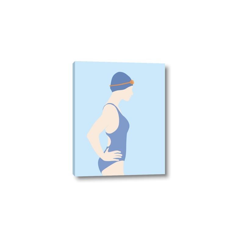 Picture of Swim Competition I  _GroupedProduct_Rectangle_Portrait_Canvas_