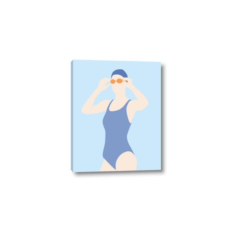Picture of Swim Competition II  _GroupedProduct_Rectangle_Portrait_Canvas_