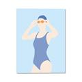 Picture of Swim Competition II  _GroupedProduct_Rectangle_Portrait_Canvas_