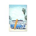 Picture of Surf board _GroupedProduct_Rectangle_Portrait_Canvas_