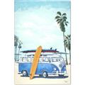 Picture of Surf board _GroupedProduct_Rectangle_Portrait_Canvas_